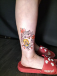 Japanese tattoo color tattoo 