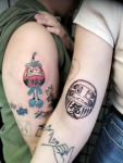 Daruma tattoo Japanese popular 人気ダルマタトゥー
